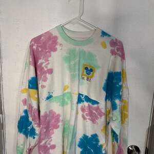 Walt Disney World 2022 Pastel Tie-Dye Art Splatter Spirit Jersey
